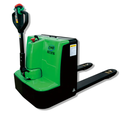 Working Principle of the Drive System of Pedestrianism Electric Pallet Truck